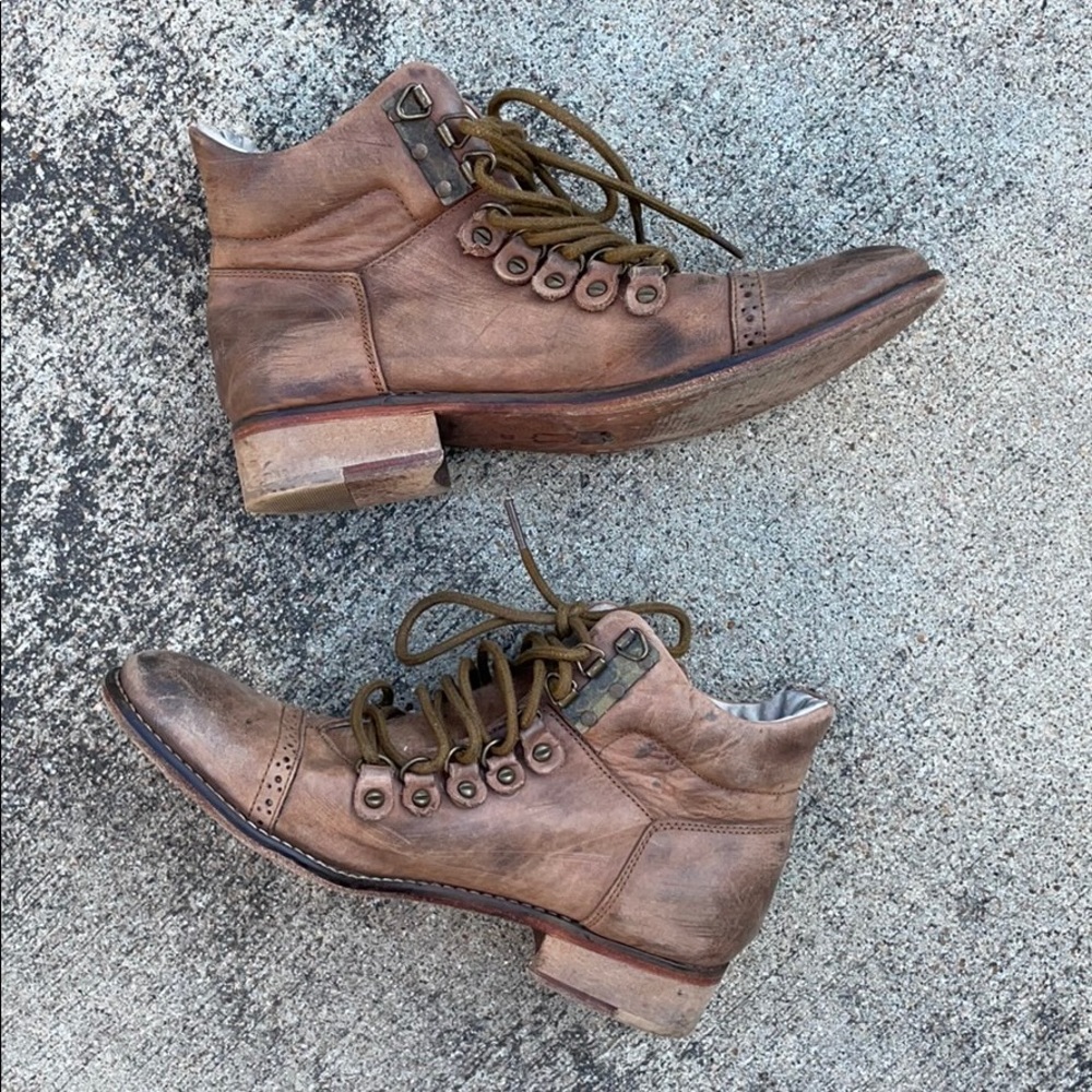 Free People Combat Boots